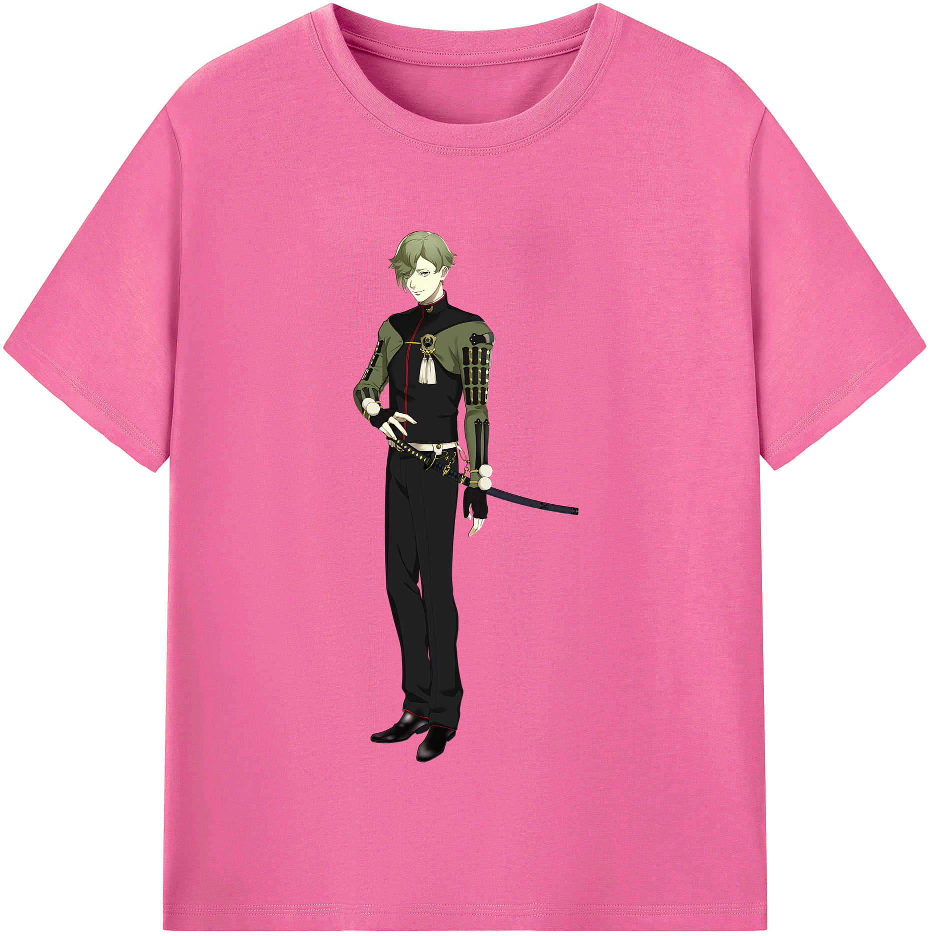 （画像用） 刀剣乱舞 Touken Ranbu レディースカジュアルプリントTシャツ（綿100％）